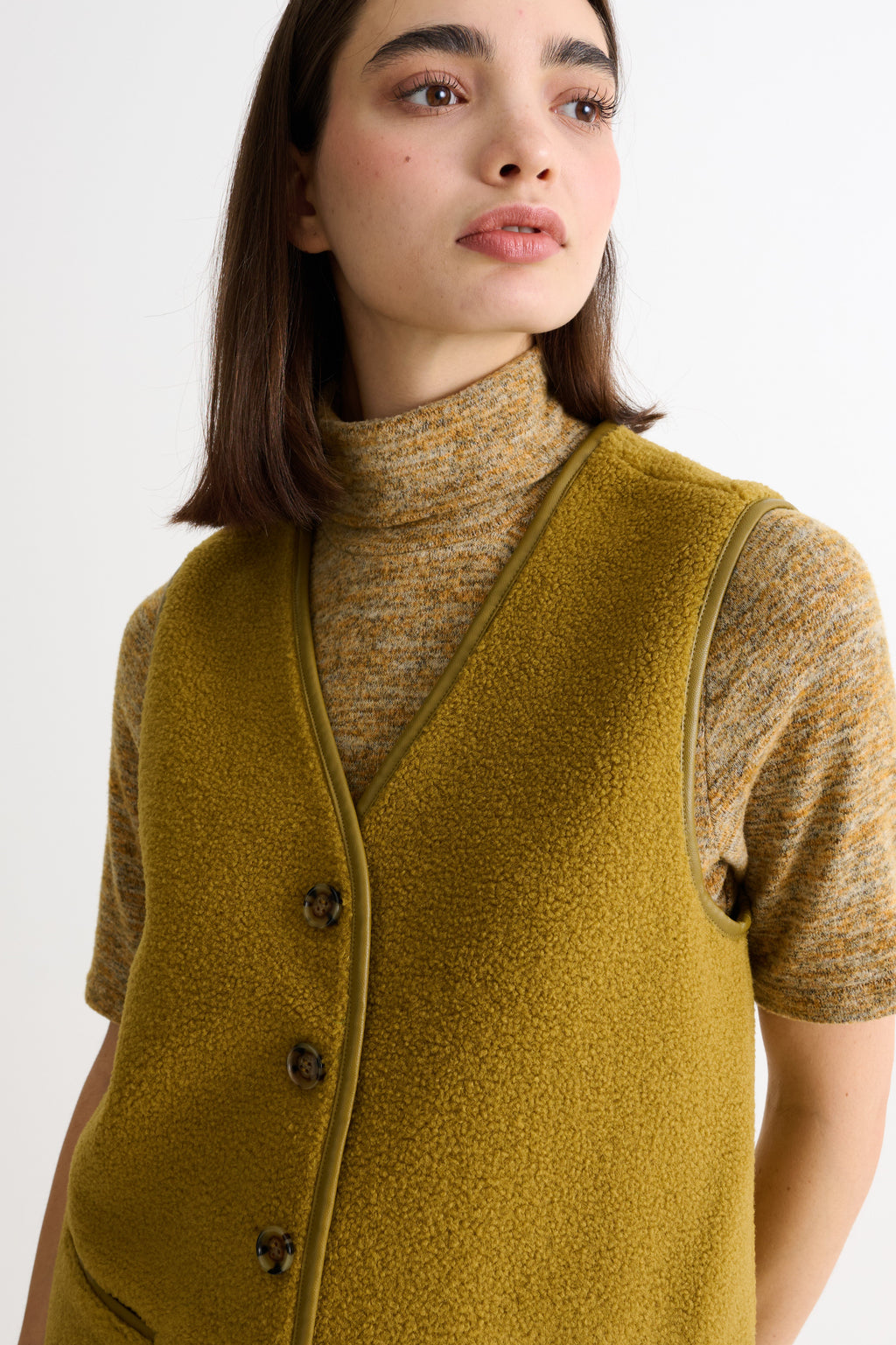 Chris Borg Waistcoat - Mustard