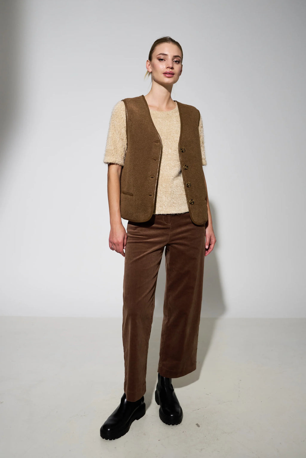 Chris Borg Waistcoat - Nutmeg