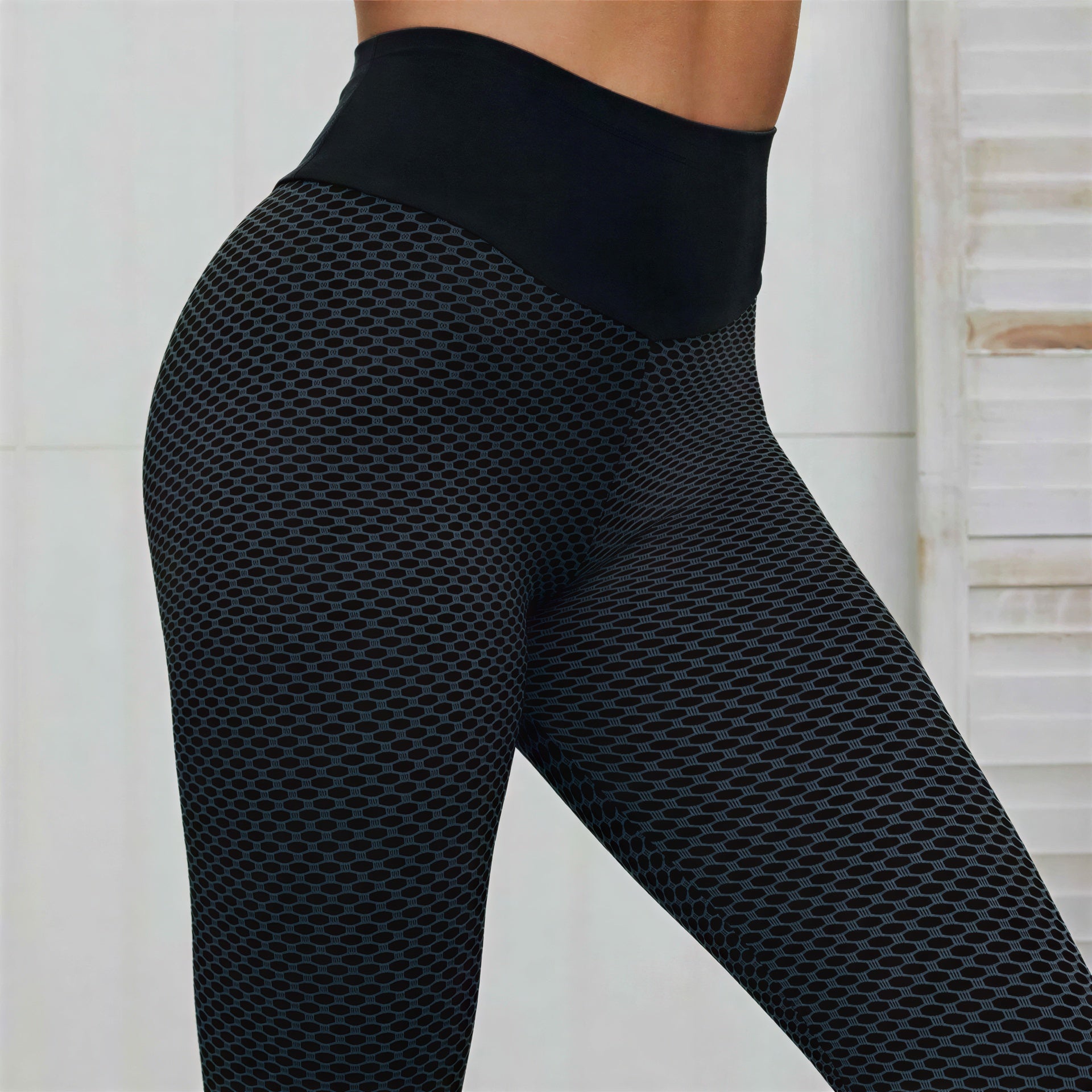 Chrleisure High Waist Seamless Leggings, Breathable Stretch Activewear