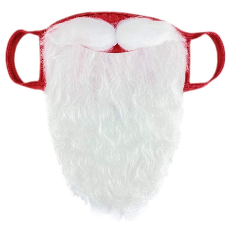 Santa Claus Beard Dustproof Cotton Mask Christmas Funny Dress Up Ornaments, Cotton Mask