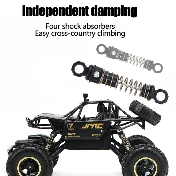 2.4GHz 4WD Double Motors Off-Road Climbing Car Remote Control Vehicle, Model:6026(Black)