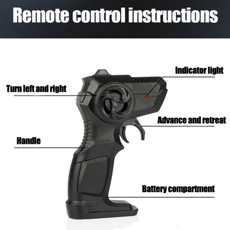 2.4GHz 4WD Double Motors Off-Road Climbing Car Remote Control Vehicle, Model:6026(Black)