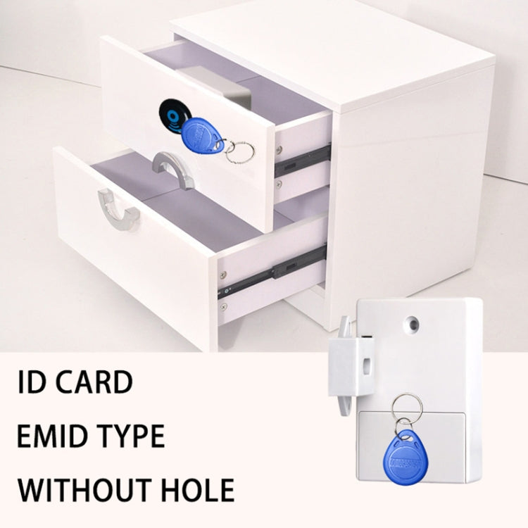T3 ABS Magnetic Card Induction Lock Invisible Bilateral Open Cabinet Door Lock, Bilateral