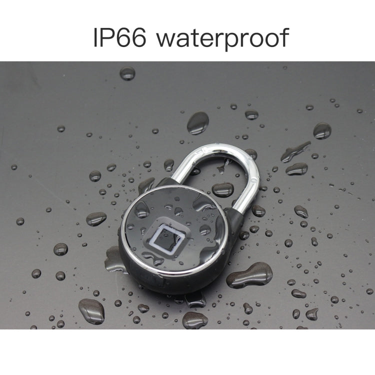 P22+ Waterproof Fingerprint Padlock with Cellphone APP Control & Low Battery Alarm