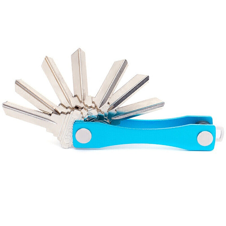Portable Metal Key Storage Clip, (Black), (Orange), (Pink), (Green), (Grey), (Blue), (Red)