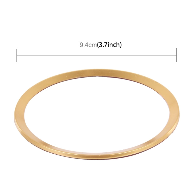 Car Aluminum Steering Wheel Decoration Ring For Audi, For Audi