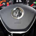 Car Aluminum Steering Wheel Decoration Ring For Volkswagen, For Volkswagen