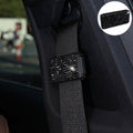 Car Seat Belts Crystal Clip Fixer Tightening Regulator, Crystal Black, Crystal Colour, Crystal Pink, Crystal Blue, Crystal Red, Crystal White