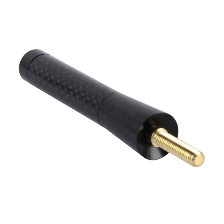 Carbon Fiber Aluminum Short Antenna Polished Universal Screws Base(Medium Size), 8cm