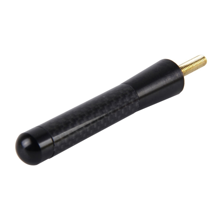 Carbon Fiber Aluminum Short Antenna Polished Universal Screws Base(Medium Size), 8cm