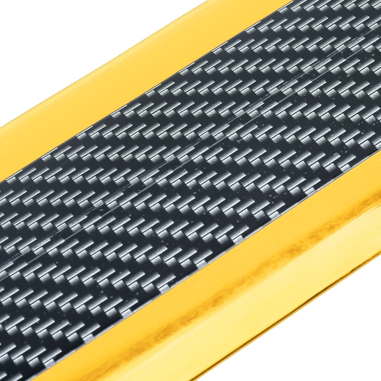 Universal Electroplate Carbon Fibre Car Door Threshold Decoration Strip Decorative Sticker, Size : 3CM x 2M, 3CM x 2M (Gold), 3CM x 2M (Red), 3CM x 2M (Silver)