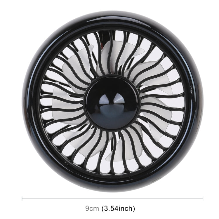 Multi-function Portable Car Air Outlet Sucker Electric Cooling Fan, Multi-function (Black), Multi-function (Silver)