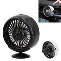 Multi-function Portable Car Air Outlet Sucker Electric Cooling Fan, Multi-function (Black), Multi-function (Silver)