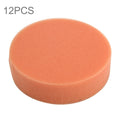 12 PCS Car Wax Sponge Round Sponge High-density Sponge,Size:9.8*9.8cm, 9.8*9.8cm