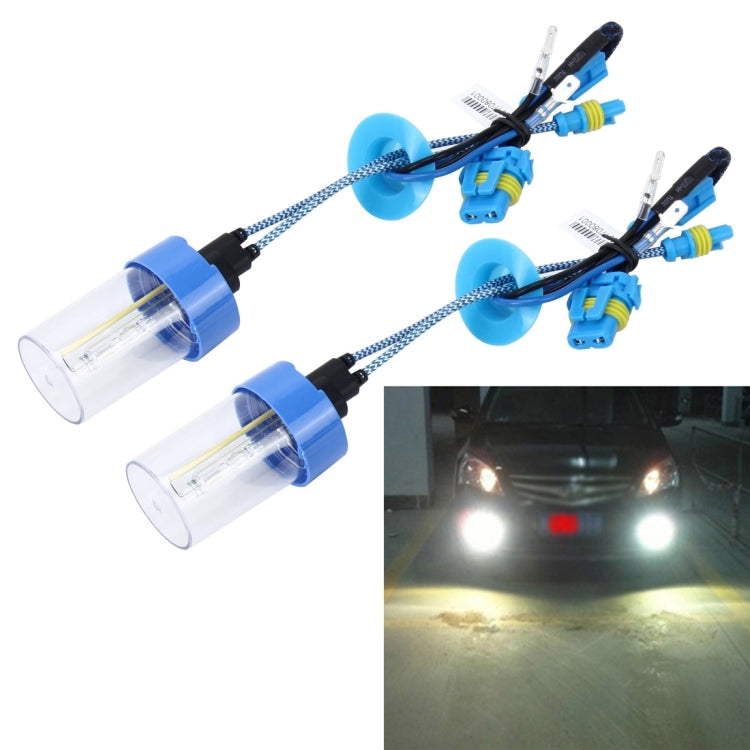 2 PCS 9006 55W 5500K HID Bulbs Xenon Lights Lamps, AC 12V, 9006