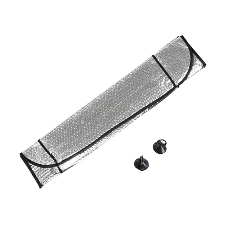 General Purpose Epe Car Sun Visor Before The File, Size: 140cm x 70cm, 140 x 70cm (Silver)