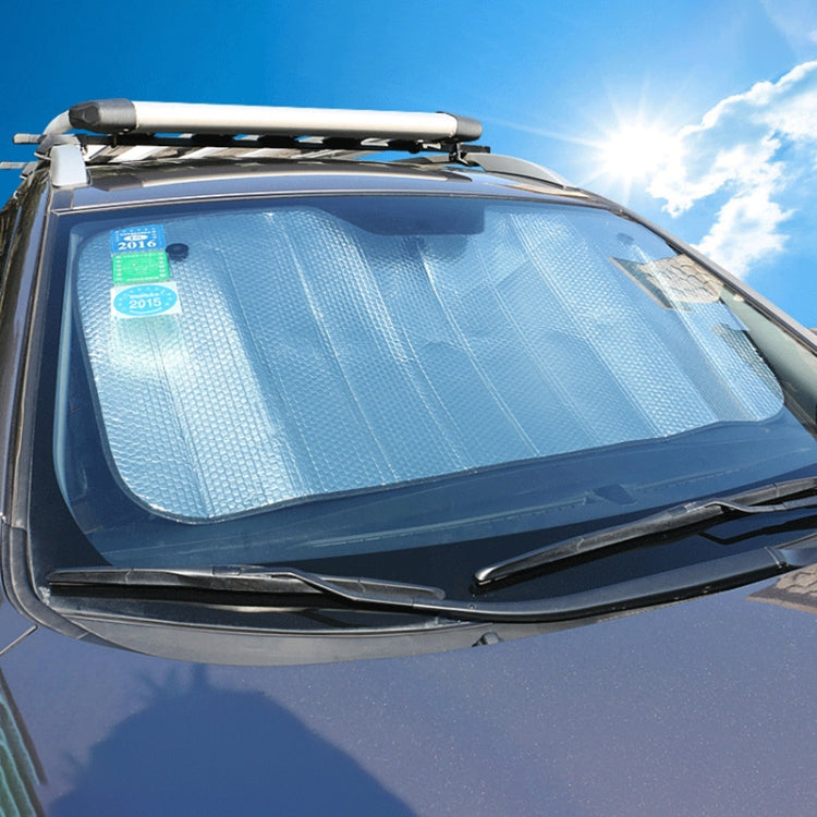 General Purpose Epe Car Sun Visor Before The File, Size: 140cm x 70cm, 140 x 70cm (Silver)