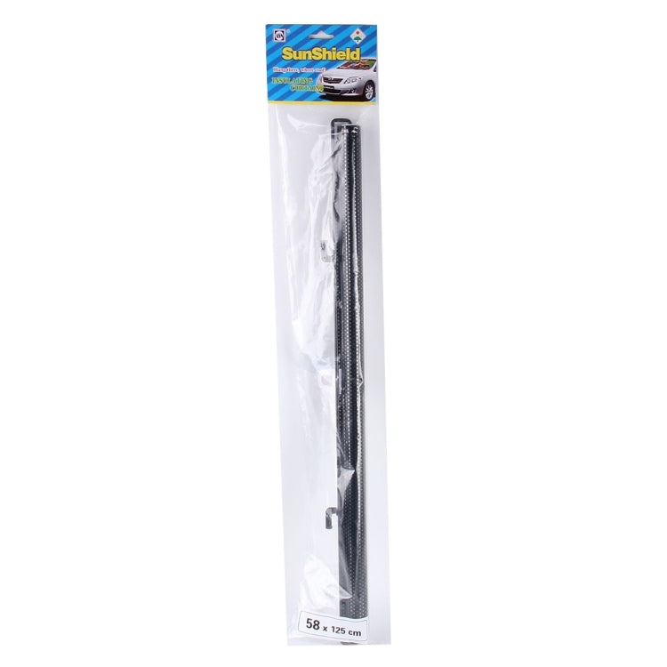 Foldable Car Insulation Curtain,Black,Size: 125 x 58cm, 125 x 58cm Foldable Car Insulation Curtain
