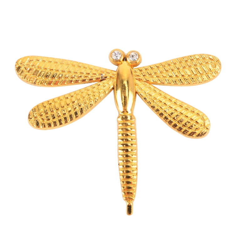 Dragonfly Shape Car Metal Body Decorative Sticker, Dragonfly Shape (Gold), Dragonfly Shape (Silver)