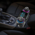 BT06 Dual USB Charging Smart Bluetooth 4.0 + EDR FM Transmitter MP3 Music Player Car Kit with 1.3 inch LED Screen, Support Bluetooth Call, TF Card & U Disk, BT06