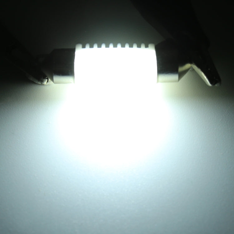 2 PCS 31mm DC12V 1.7W 6000K 135LM 2LEDs SMD-3030 Car Reading Lamp, with Decoder, 31mm, with Decoder