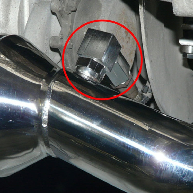 90 Degree Car Oxygen Sensor Spacer Engine Light CEL Check Bung Mini Catalytic Converter M18 x 1.5, 90 Degree