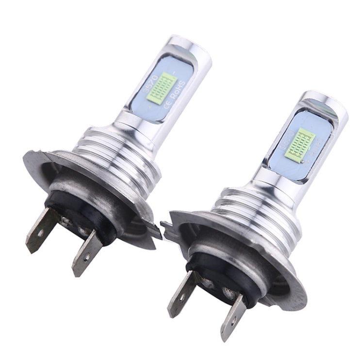2 PCS H7 72W 1000LM 6000-6500K Super Bright White Light Car Fog LED Bulbs, DC 12-24V, H7