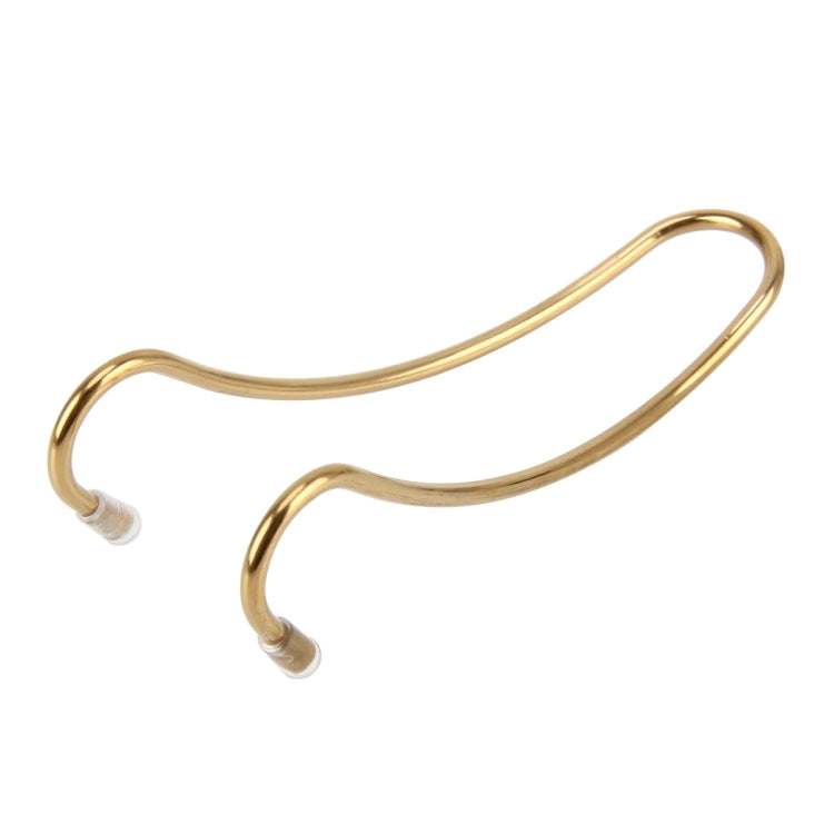 2 PCS Metal Headrest Car Hooks, Gold