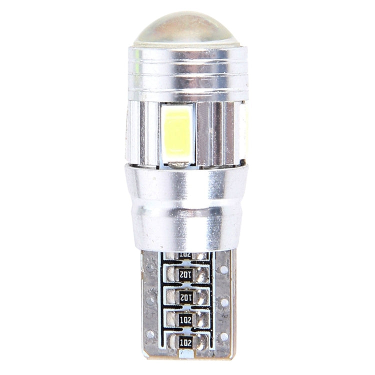 2PCS T10 3W 6 SMD 5630 LED Error-Free Canbus Car Clearance Lights Lamp, DC 12V, 6 SMD 5630 LEDs/Green Light, 6 SMD 5630 LEDs/White Light, 6 SMD 5630 LEDs/Pink Light