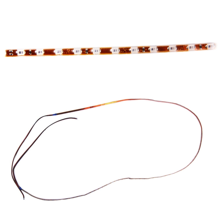 5 PCS 45 LED 3528 SMD Waterproof Flexible Car Strip Light for Car Decoration, DC 12V, Length: 90cm, 90cm+pink, 90cm+green, 90cm+ice blue, 90cm+blue, 90cm+red, 90cm+white, 90cm+yellow