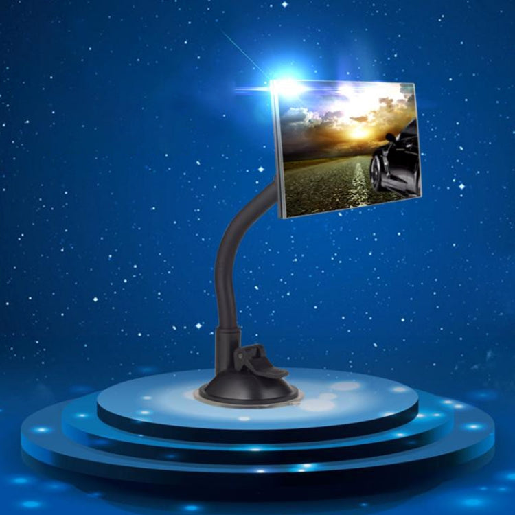 360 Degree Car Adjustable Interior Windshield Rectangular Blind Spot Mirror with Suck Cup Holder, XL-1013