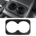 Car Water Cup Carbon Fiber Decorative Sticker for Jeep Grand Cherokee 2011-2018, Water Cup