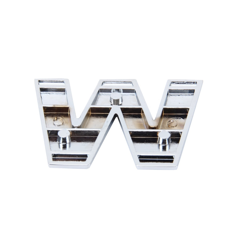 Car Vehicle Badge Emblem 3D English Letter Self-adhesive Sticker Decal, Size: 4.5*4.5*0.5cm, C, N