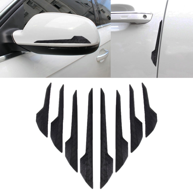 8 PCS Car Vehicle Door Side Guard Anti Crash Strip Exterior Avoid Bumps Collsion Impact Protector Sticker, Door Side Guard, R-2119 Door Edge Guards, R-2119