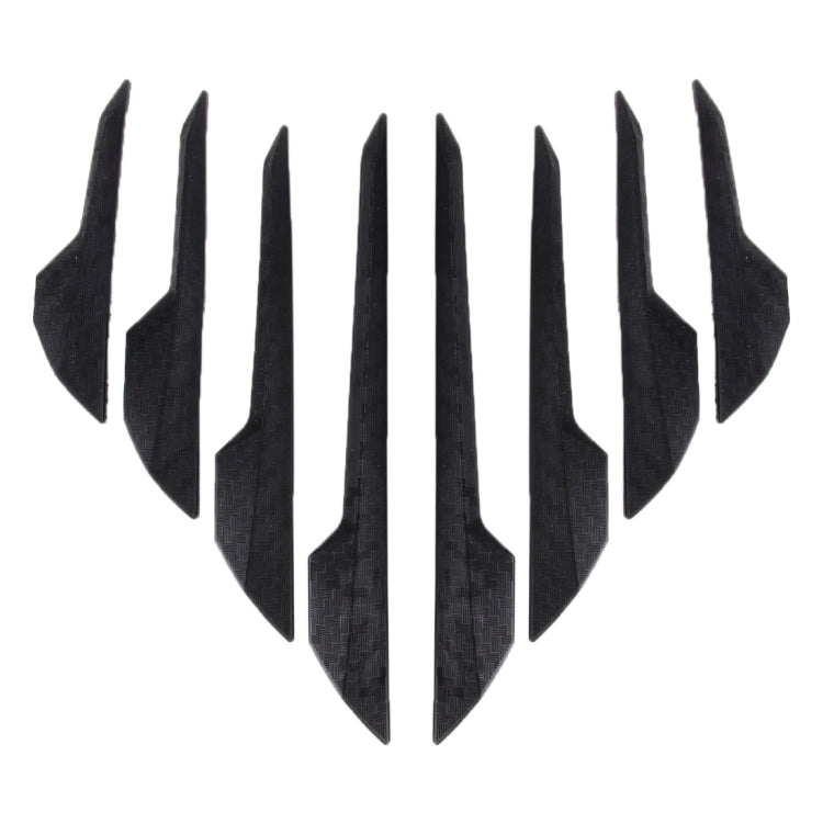 8 PCS Car Vehicle Door Side Guard Anti Crash Strip Exterior Avoid Bumps Collsion Impact Protector Sticker, Door Side Guard, R-2119 Door Edge Guards, R-2119