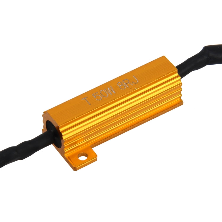 2 PCS 1156/BA15S Car Canbus Error Canceller Decoder Load Resistor LED 50W 8 Ohm No Blinking Decoder, 1156
