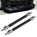 2 PCS Car Modification Large Surrounded By The Rod Telescopic Lever Front and Rear Bars Fixed Front Lip Back Shovel Adjustable Small Rod, Length: 10cm, Length: 10cm