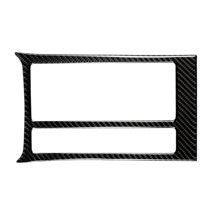 Car Carbon Fiber Water Cup Panel Decorative Sticker for Volkswagen Golf 7 2013-2017, Left Drive, Water Cup Panel