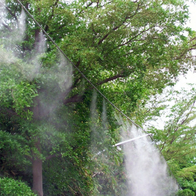 Outdoor Lawn Garden PE Hose Mist Watering Line Misting Cooling System with 26 x Mist Nozzles, Length: 18m, Length: 18m