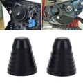 2 PCS Universal Headlight Soft Rubber Dust Cover, Suitable for 50-70cm Inner Diameter, For 50-70cm Inner Diameter