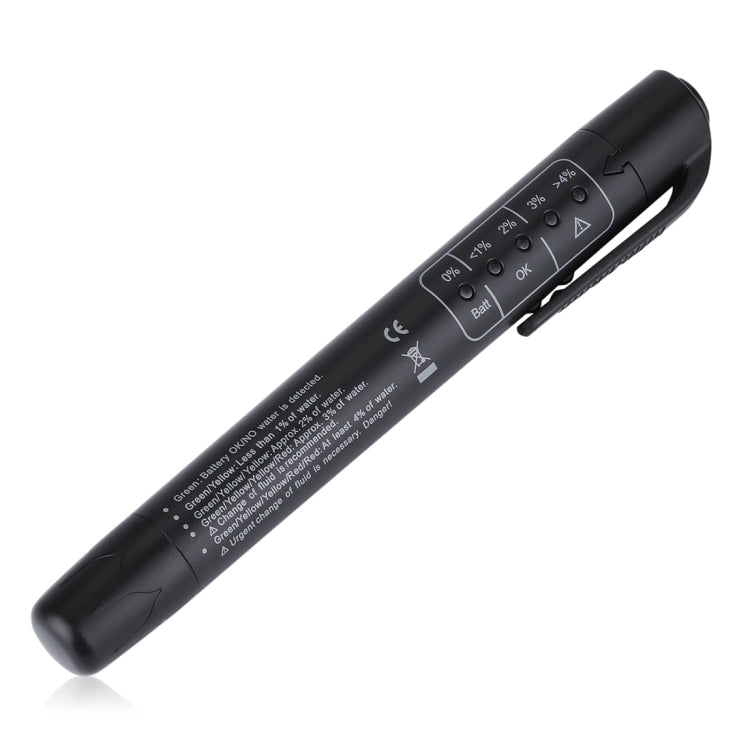 Brake Fluid Tester Car Diagnostic Tool 5 LEDs Brake Fluid Testing Tools, 5 LEDs Diagnostic Tool