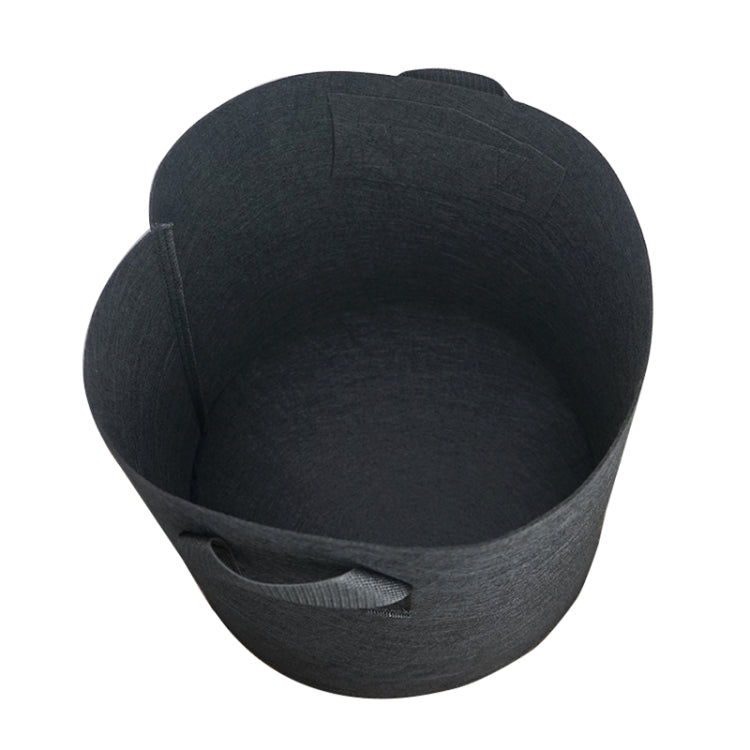 5 Gallon Planting Grow Bag Thickened Non-woven Aeration Fabric Pot Container with Handle, 5 Gallon