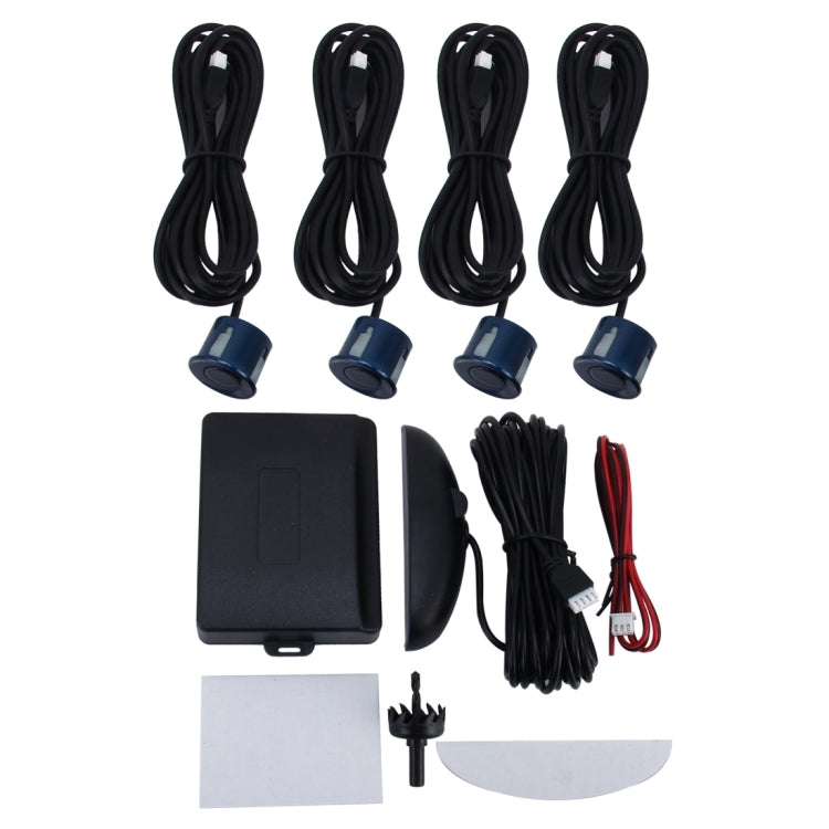 Car Buzzer Reverse Backup Radar System - Premium Quality 4 Parking Sensors Car Reverse Backup Radar System with LCD Display
