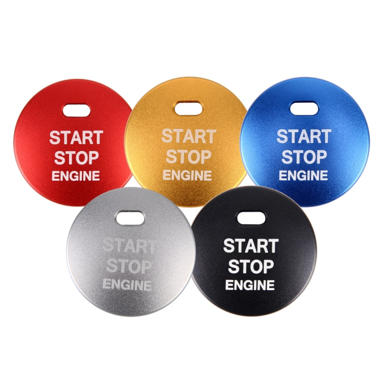 3D Aluminum Alloy Engine Start Stop Push Button Cover Trim Decorative Sticker for Mazda, for Mazda