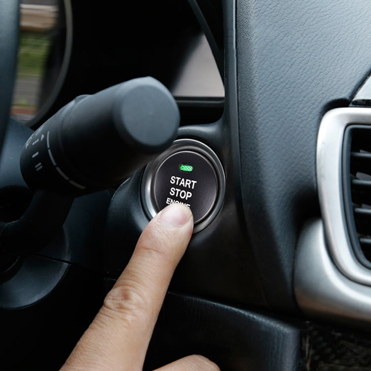 3D Aluminum Alloy Engine Start Stop Push Button Cover Trim Decorative Sticker for Mazda, for Mazda