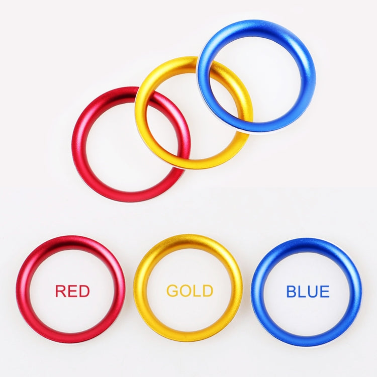 Car Engine Start Key Push Button Ring Trim Aluminum Alloy Sticker Decoration for Mazda, For Mazda