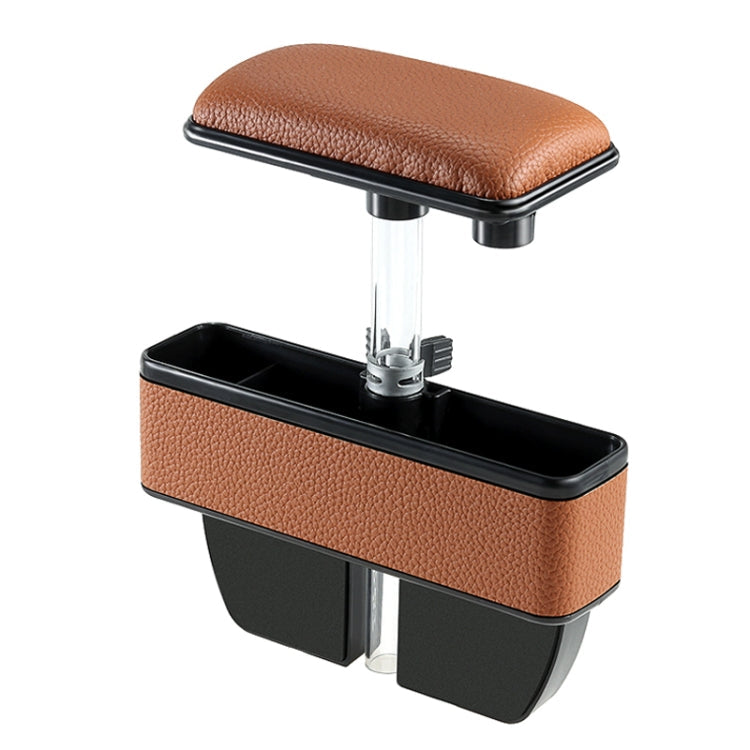 Universal Car Multi-functional Console Side Pocket Seat Gap Side Storage Box with Elbow Support Pad, with Pad