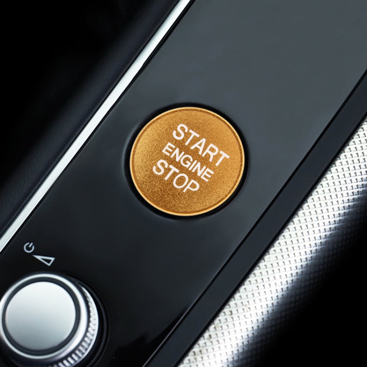 Car Engine Start Key Push Button Cover Trim Aluminum Alloy Sticker Decoration for Audi, For Audi