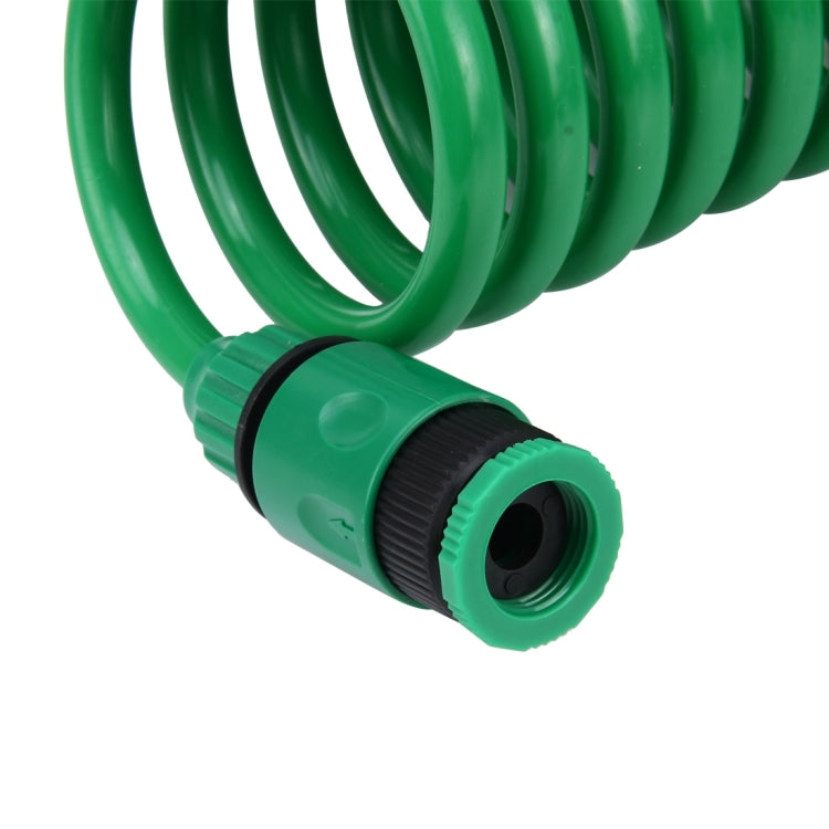 Garden Watering Series Spring Tube Hose Telescopic Spiral Pipe with Water Connector Adaptor and Connector, Length: 30m, 30m Telescopic Pipe