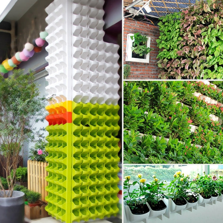 PP Planter Flower Pot Wall Hanging Garden Hanging Stackable Garden Supplies